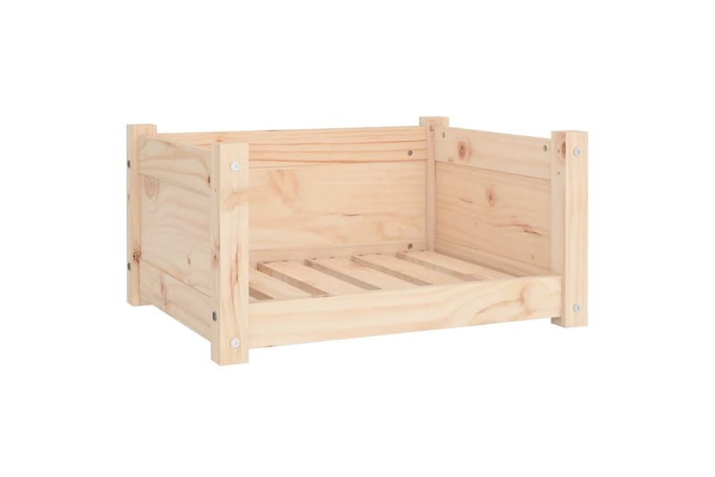 beBasic hundeseng 55,5x45,5x28 cm massivt fyrretræ - Brun - Sport & fritid - Til dyrene - Til hund - Hundemøbler - Hundeseng