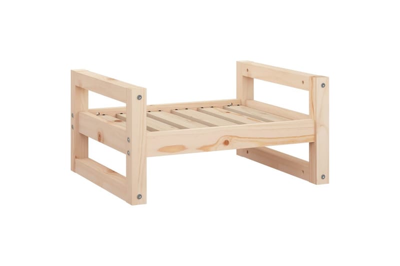 beBasic hundeseng 55,5x45,5x28 cm massivt fyrretræ - Brun - Sport & fritid - Til dyrene - Til hund - Hundemøbler - Hundeseng