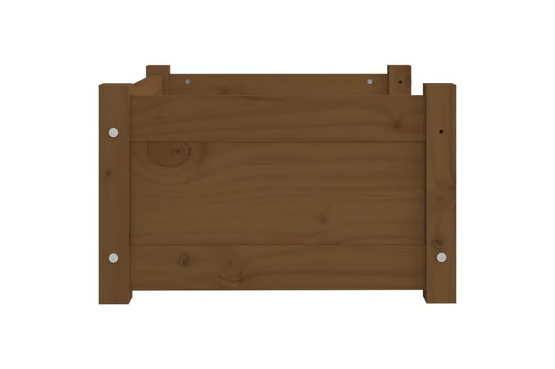 beBasic hundeseng 55,5x45,5x28 cm massivt fyrretræ gyldenbrun - Brun - Sport & fritid - Til dyrene - Til hund - Hundemøbler - Hundeseng