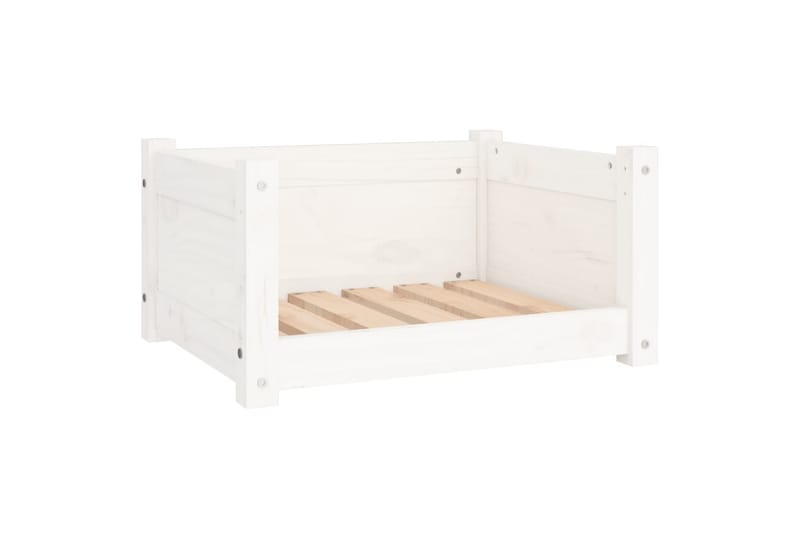 beBasic hundeseng 55,5x45,5x28 cm massivt fyrretræ hvid - Hvid - Sport & fritid - Til dyrene - Til hund - Hundemøbler - Hundeseng
