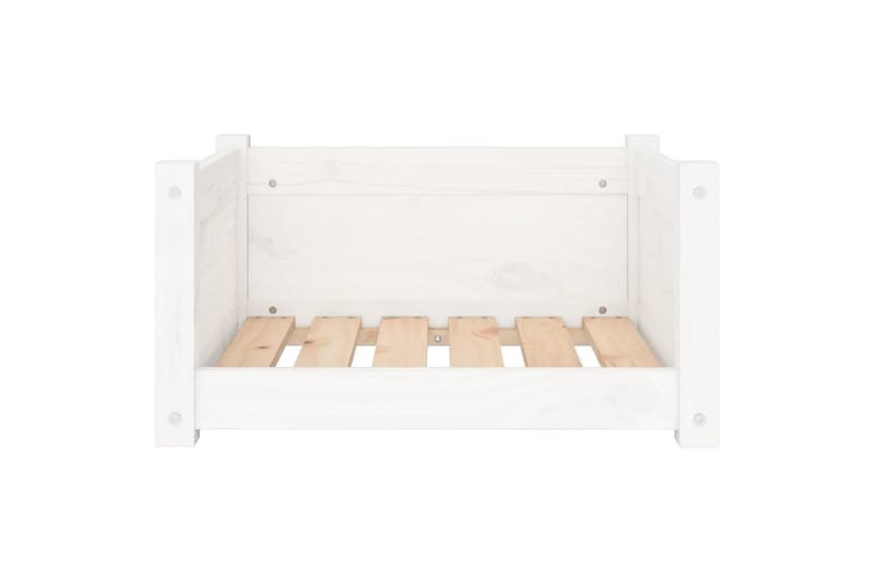 beBasic hundeseng 55,5x45,5x28 cm massivt fyrretræ hvid - Hvid - Sport & fritid - Til dyrene - Til hund - Hundemøbler - Hundeseng