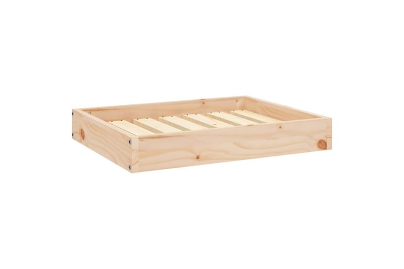 beBasic hundeseng 61,5x49x9 cm massivt fyrretræ - Brun - Sport & fritid - Til dyrene - Til hund - Hundemøbler - Hundeseng