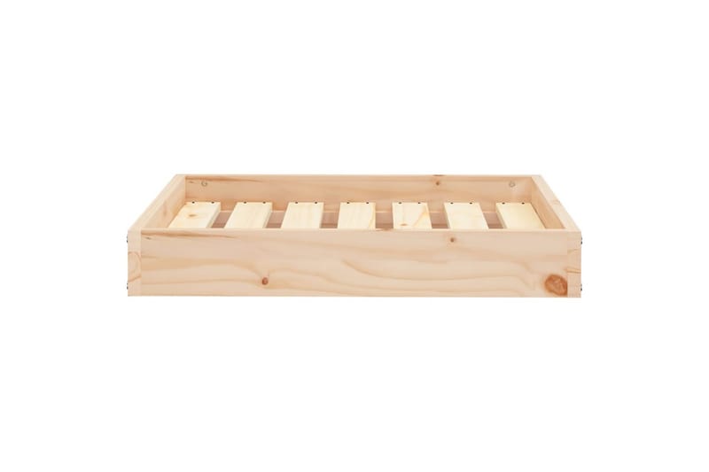 beBasic hundeseng 61,5x49x9 cm massivt fyrretræ - Brun - Sport & fritid - Til dyrene - Til hund - Hundemøbler - Hundeseng