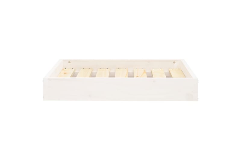 beBasic hundeseng 61,5x49x9 cm massivt fyrretræ hvid - Hvid - Sport & fritid - Til dyrene - Til hund - Hundemøbler - Hundeseng