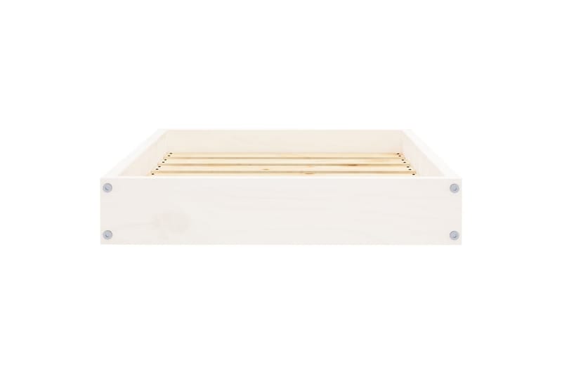 beBasic hundeseng 61,5x49x9 cm massivt fyrretræ hvid - Hvid - Sport & fritid - Til dyrene - Til hund - Hundemøbler - Hundeseng