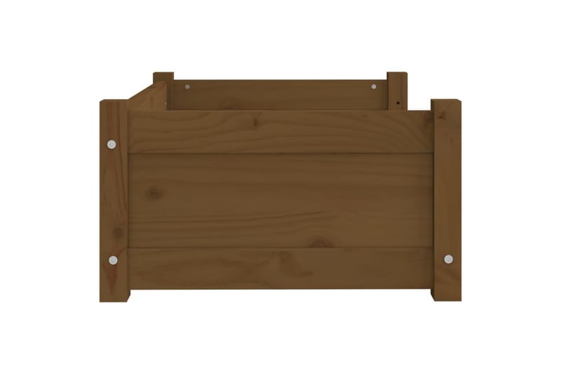 beBasic hundeseng 65,5x50,5x28 cm massivt fyrretræ gyldenbrun - Brun - Sport & fritid - Til dyrene - Til hund - Hundemøbler - Hundeseng