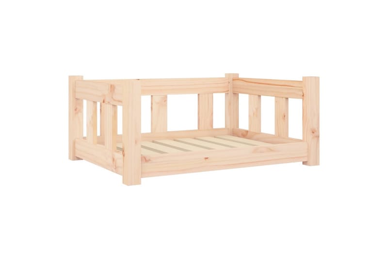beBasic hundeseng 65,5x50,5x28 cm massivt fyrretræ - Sport & fritid - Til dyrene - Til hund - Hundemøbler - Hundeseng