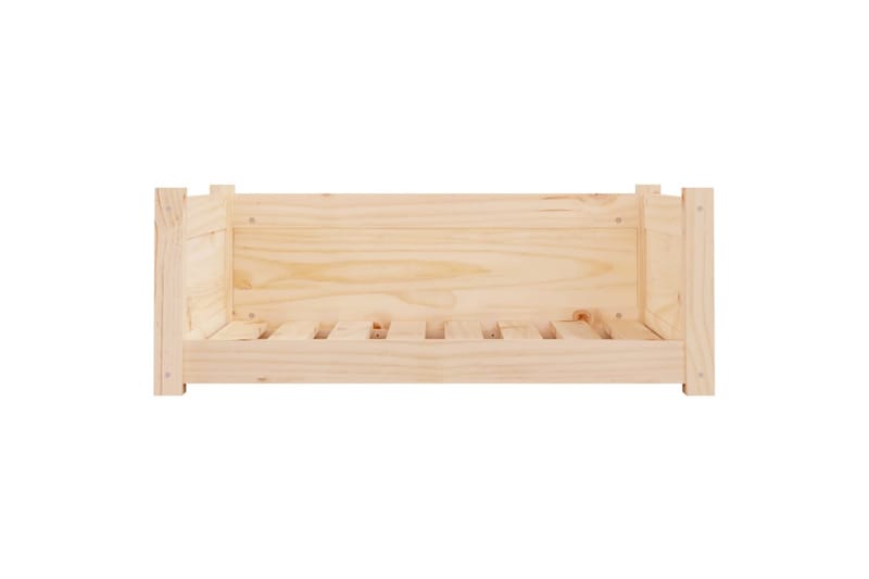 beBasic hundeseng 75,5x55,5x28 cm massivt fyrretræ - Brun - Sport & fritid - Til dyrene - Til hund - Hundemøbler - Hundeseng