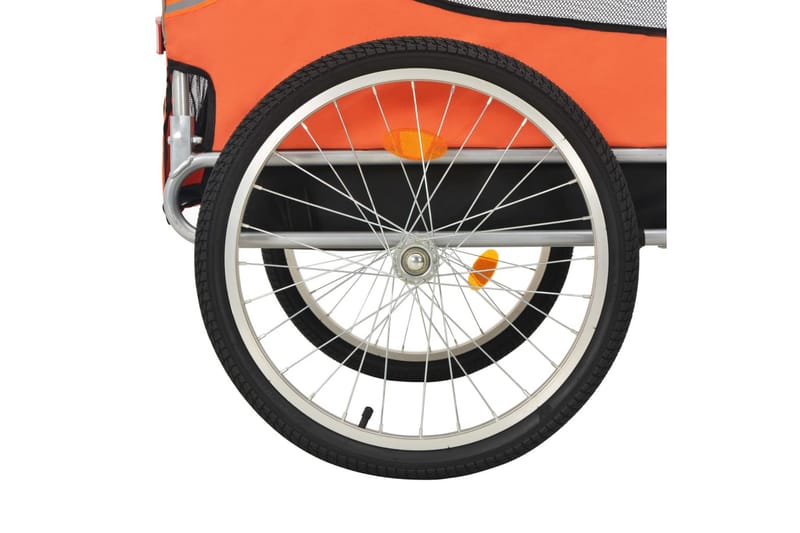 Cykelanhænger Til Hund Orange Og Brun - Brun - Sport & fritid - Til dyrene - Til hund - Hundemøbler