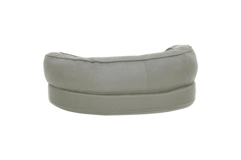 ergonomisk hundeseng 60x42 cm hør-look grå - Grå - Sport & fritid - Til dyrene - Til hund - Hundemøbler - Hundeseng