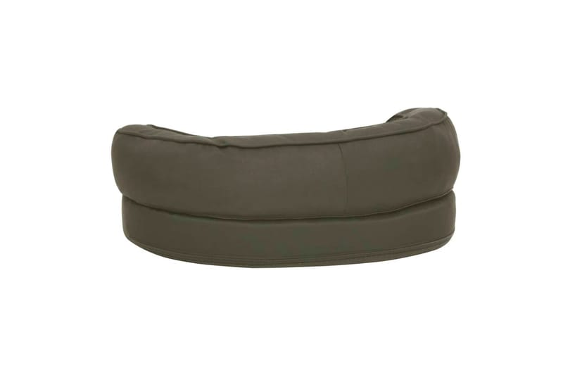 ergonomisk hundeseng 60x42 cm hør-look mørkegrå - Grå - Sport & fritid - Til dyrene - Til hund - Hundemøbler - Hundeseng