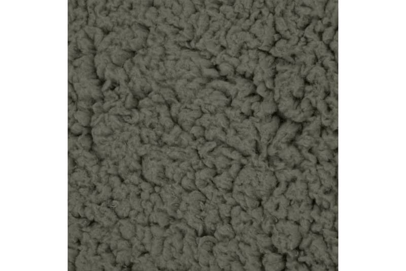 ergonomisk hundeseng 75x53 cm hør-look fleece mørkegrå - Grå - Sport & fritid - Til dyrene - Til hund - Hundemøbler - Hundeseng