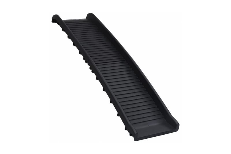 Foldbar hunderampe 155,5x40x15,5 cm sort - Sort - Sport & fritid - Til dyrene - Til hund - Hundemøbler