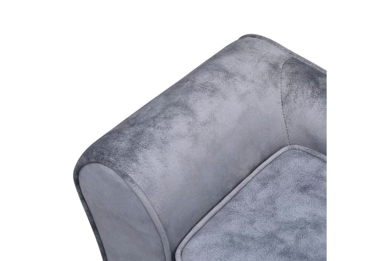 Hundesofa 57X34X36 cm Plys Grå - Grå - Sport & fritid - Til dyrene - Til hund - Hundemøbler