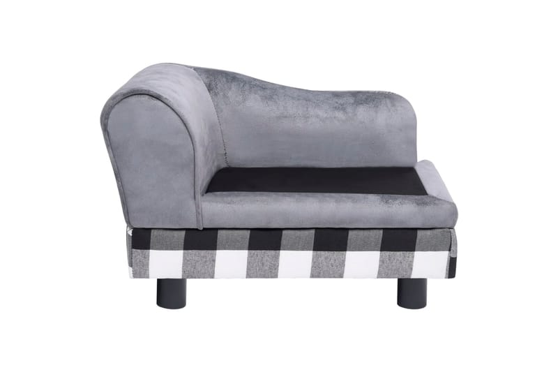 Hundesofa 57X34X36 cm Plys Grå - Grå - Sport & fritid - Til dyrene - Til hund - Hundemøbler