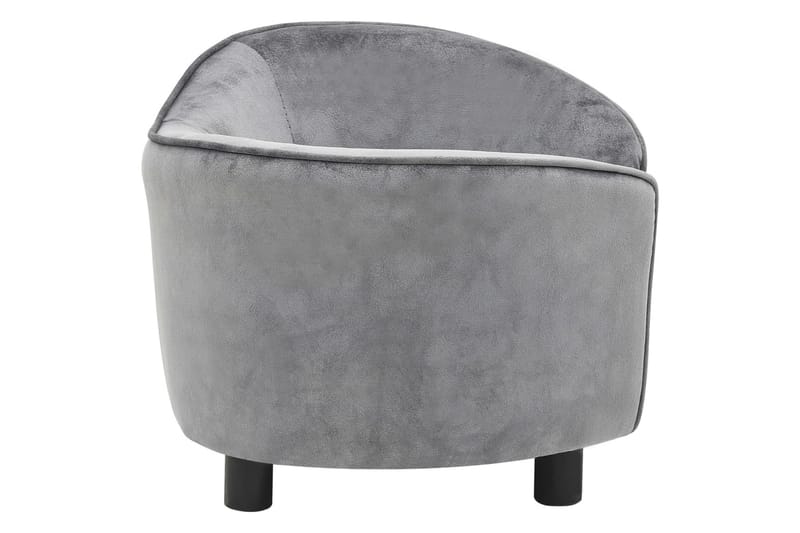 Hundesofa 69X49X40 cm Plys Grå - Grå - Sport & fritid - Til dyrene - Til hund - Hundemøbler