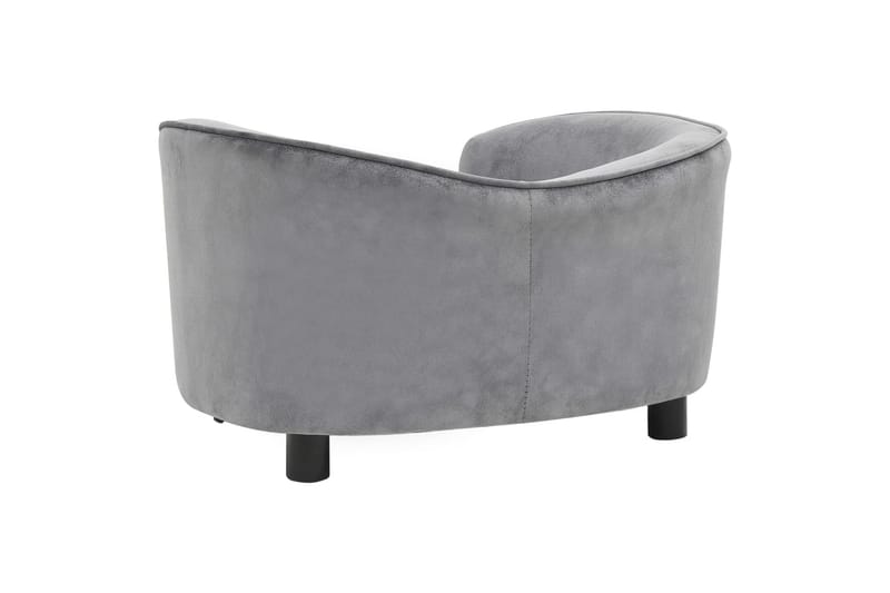 Hundesofa 69X49X40 cm Plys Grå - Grå - Sport & fritid - Til dyrene - Til hund - Hundemøbler