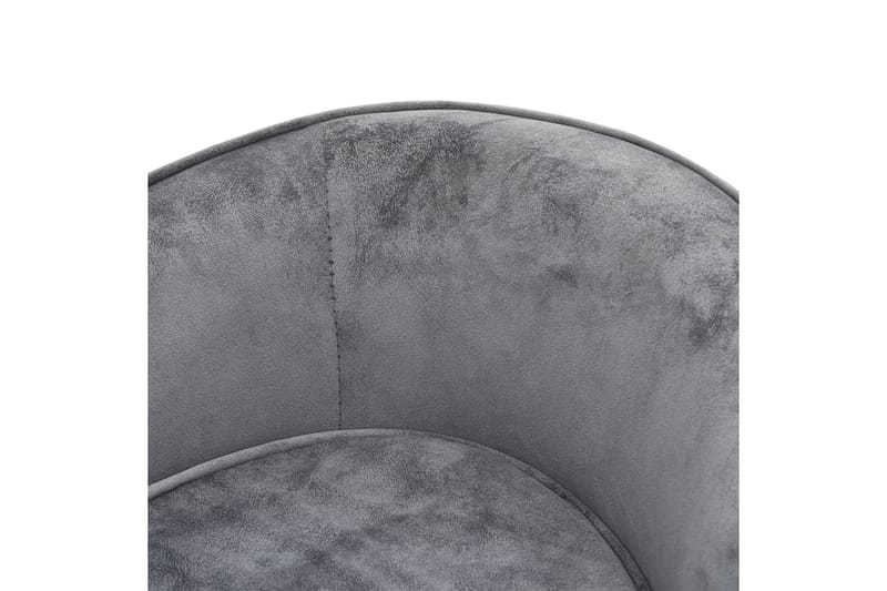 Hundesofa 69X49X40 cm Plys Grå - Grå - Sport & fritid - Til dyrene - Til hund - Hundemøbler