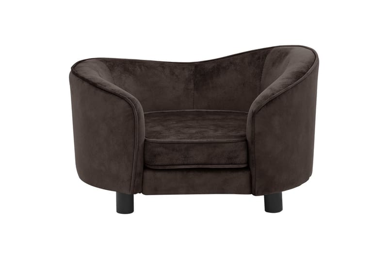Hundesofa 69X49X40 cm Plys Brun - Brun - Sport & fritid - Til dyrene - Til hund - Hundemøbler
