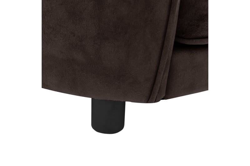 Hundesofa 69X49X40 cm Plys Brun - Brun - Sport & fritid - Til dyrene - Til hund - Hundemøbler