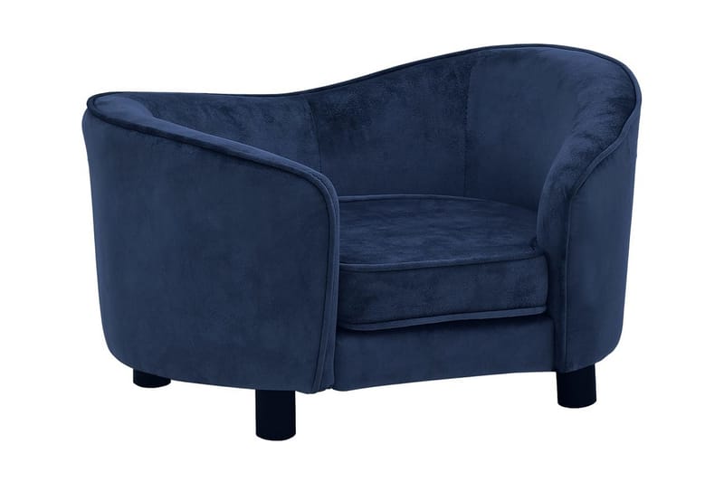 hundesofa 69x49x40 cm plys blå - Blå - Sport & fritid - Til dyrene - Til hund - Hundemøbler