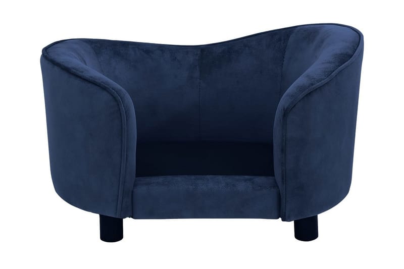 hundesofa 69x49x40 cm plys blå - Blå - Sport & fritid - Til dyrene - Til hund - Hundemøbler