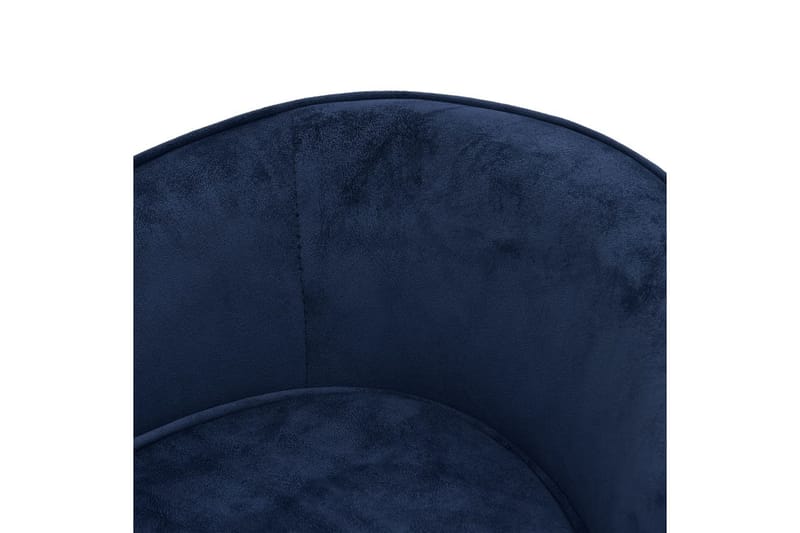 hundesofa 69x49x40 cm plys blå - Blå - Sport & fritid - Til dyrene - Til hund - Hundemøbler