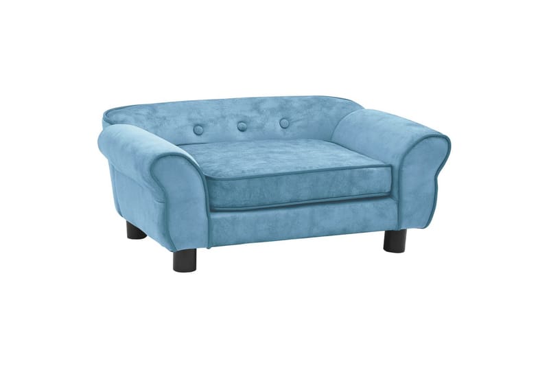hundesofa 72x45x30 cm plys turkis - Turkis - Sport & fritid - Til dyrene - Til hund - Hundemøbler - Hundeseng
