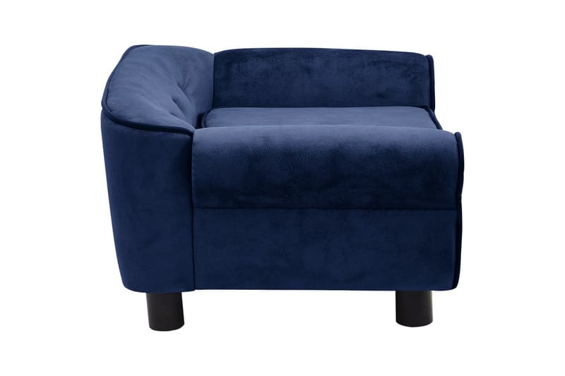 hundesofa 72x45x30 cm plys blå - Blå - Sport & fritid - Til dyrene - Til hund - Hundemøbler - Hundeseng