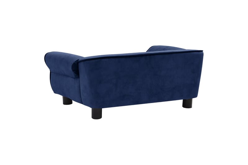 hundesofa 72x45x30 cm plys blå - Blå - Sport & fritid - Til dyrene - Til hund - Hundemøbler - Hundeseng
