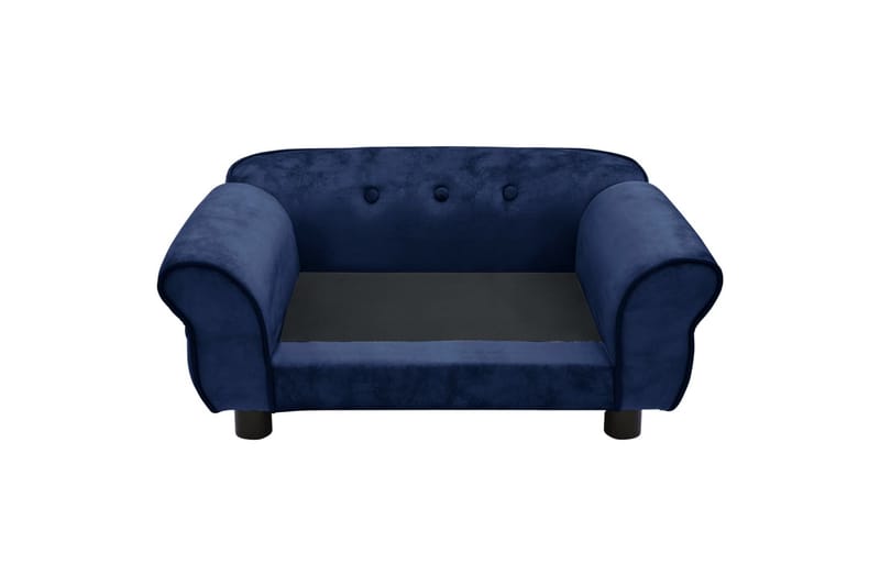 hundesofa 72x45x30 cm plys blå - Blå - Sport & fritid - Til dyrene - Til hund - Hundemøbler - Hundeseng