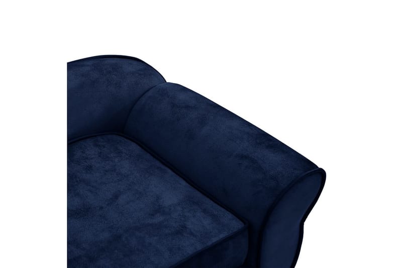 hundesofa 72x45x30 cm plys blå - Blå - Sport & fritid - Til dyrene - Til hund - Hundemøbler - Hundeseng