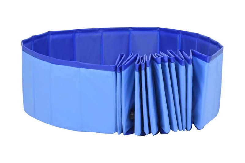 Foldbart hundebassin 300x40 cm pvc blå - Sport & fritid - Til dyrene - Til hund - Hundetilbehør & hundeaccessories
