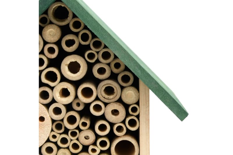 Insekthotel 2 stk. 23x14x29 cm fyrretræ - Brun - Sport & fritid - Til dyrene
