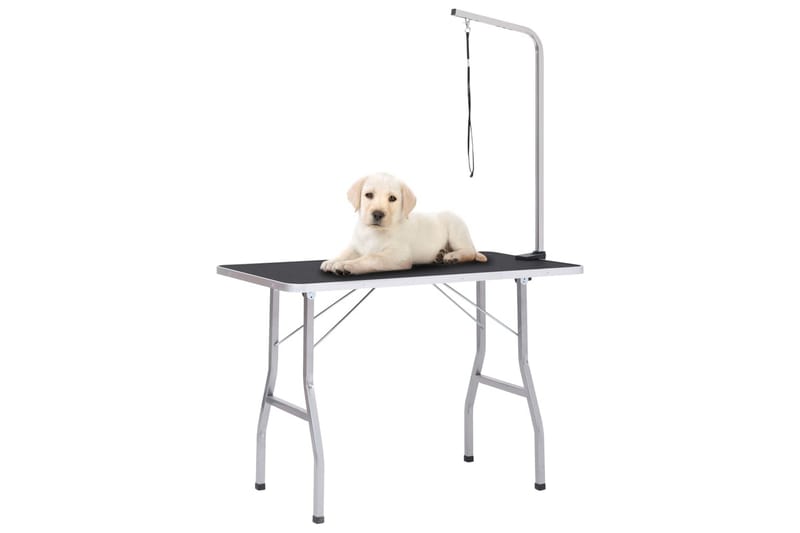 justerbart hundeplejebord med 1 løkke - Til dyrene