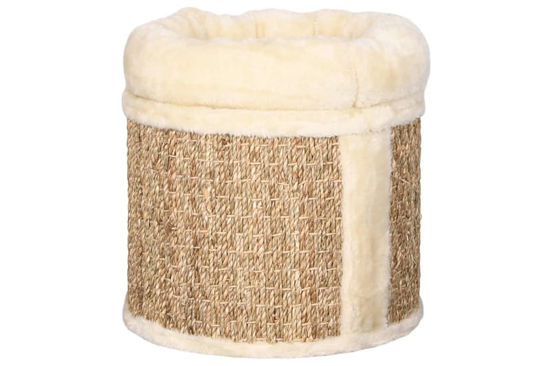 kattehus med luksushynde 33 cm søgræs - Beige - Sport & fritid - Til dyrene - Kat - Kattebur & kattetaske