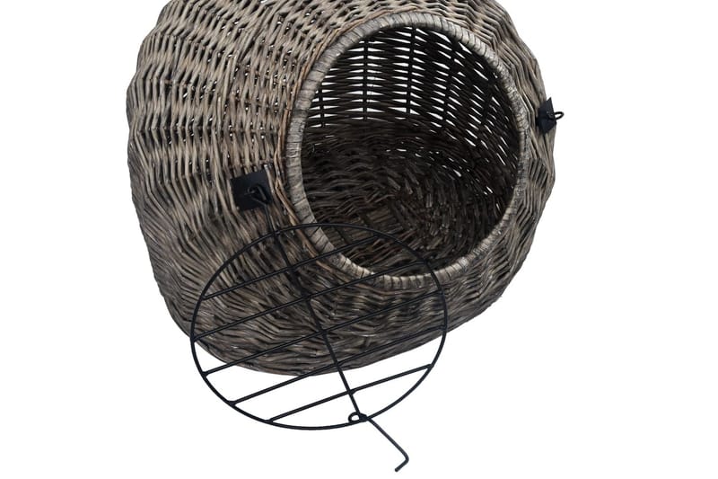 Kattetransport 50x42x40 cm Naturpil Grå - Grå - Sport & fritid - Til dyrene - Kat - Kattebur & kattetaske