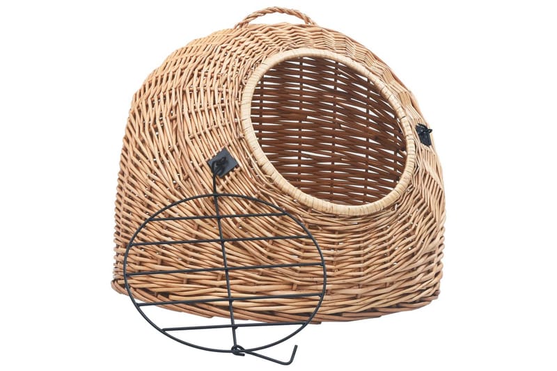 Kattetransport 60x45x45 cm Naturpil - Brun - Sport & fritid - Til dyrene - Kat - Kattebur & kattetaske
