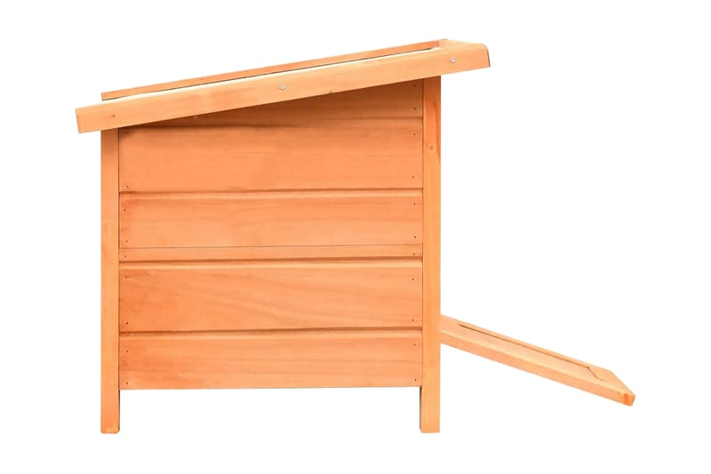 Kattehus Massivt Fyrre- Og Grantræ 50 X 46 X 43,5 Cm - Brun - Sport & fritid - Til dyrene - Kat - Kattemøbler - Kattehus