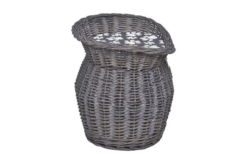 Kattehus/-Seng/-Slot Af Pil, Til Kæledyr, M. Kradsetræ & Hyn - Grå - Sport & fritid - Til dyrene - Kat - Kattemøbler - Kattehus