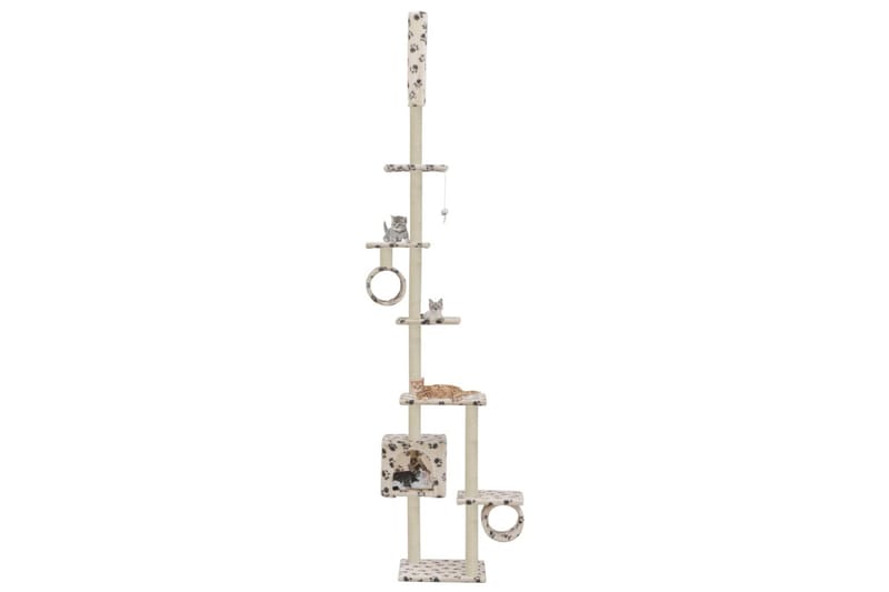 Kradse Til Katte m 260 Cm Fodspor - Beige - Sport & fritid - Til dyrene - Kat - Kattemøbler