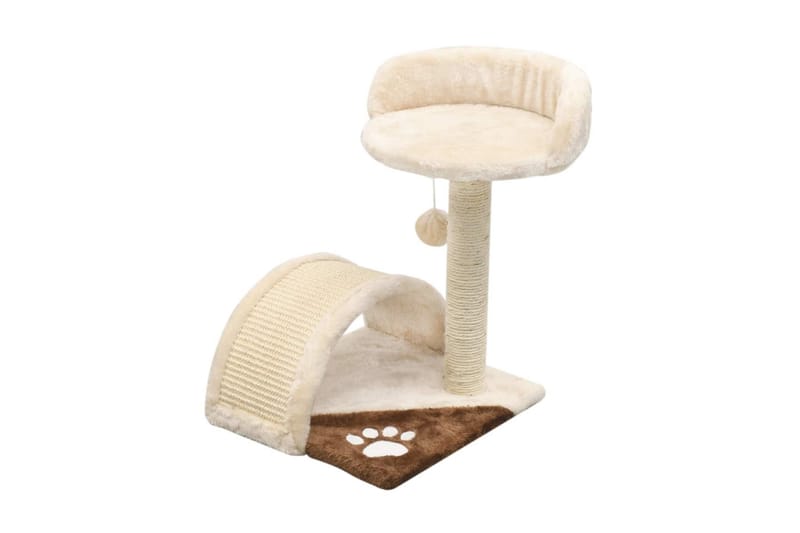 Kradse Til Katte m 40 Cm Og - Beige - Sport & fritid - Til dyrene - Kat - Kattemøbler