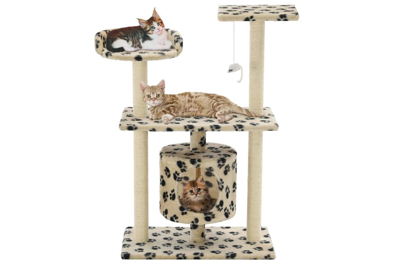 Kradse Til Katte m 95 Cm Fodspor - Beige - Sport & fritid - Til dyrene - Kat - Kattemøbler