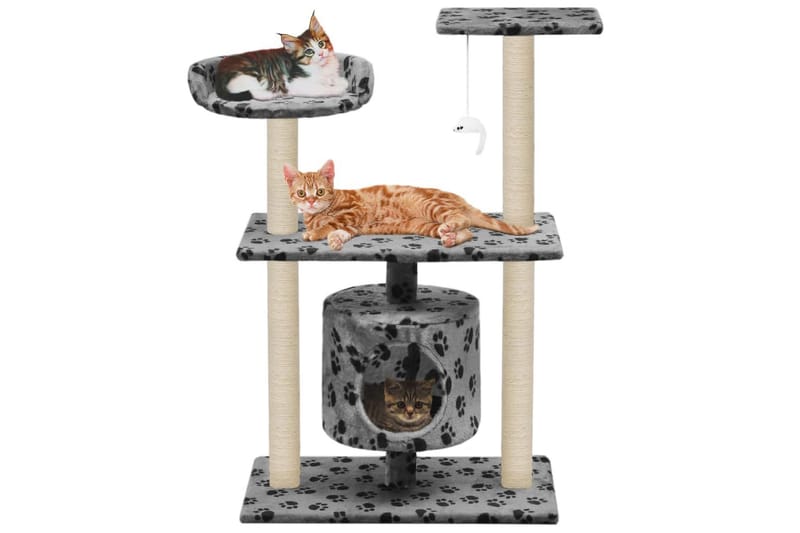 Kradse Til Katte m 95 Cm Fodspor - Grå - Sport & fritid - Til dyrene - Kat - Kattemøbler