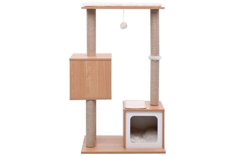Kradsetræ Med Kradsemåtte Sisal 104 cm - Sport & fritid - Til dyrene - Kat - Kattemøbler - Kradsetræer & kradsemøbler