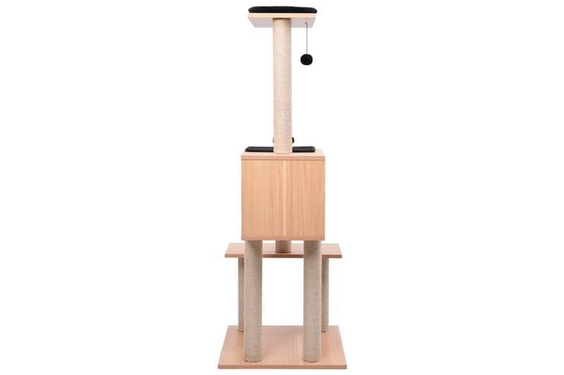 Kradsetræ Med Kradsemåtte Sisal 129 cm - Sport & fritid - Til dyrene - Kat - Kattemøbler - Kradsetræer & kradsemøbler