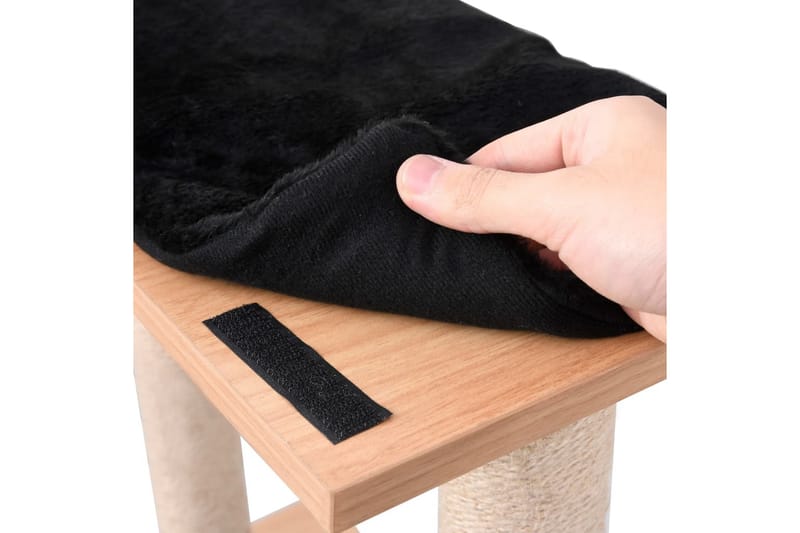 Kradsetræ Med Kradsemåtte Sisal 129 cm - Sport & fritid - Til dyrene - Kat - Kattemøbler - Kradsetræer & kradsemøbler