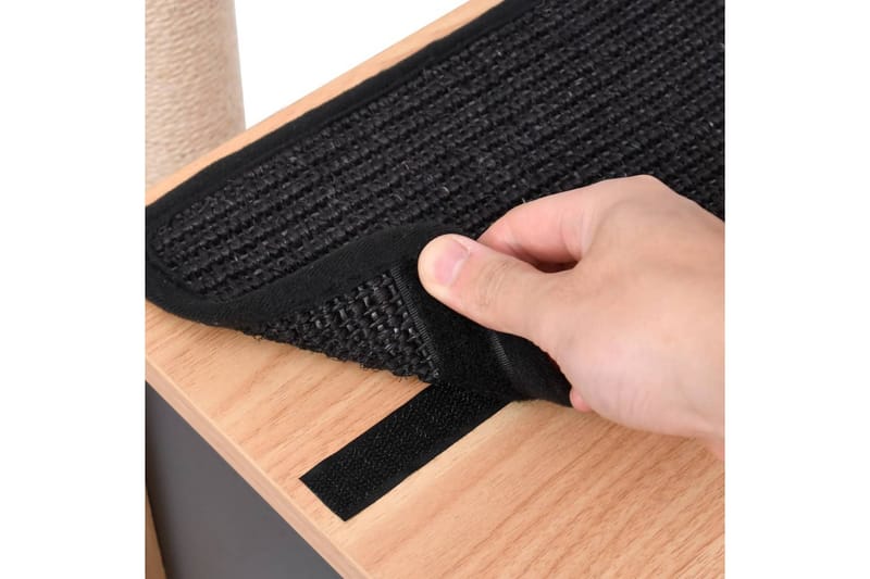 Kradsetræ Med Kradsemåtte Sisal 129 cm - Sport & fritid - Til dyrene - Kat - Kattemøbler - Kradsetræer & kradsemøbler