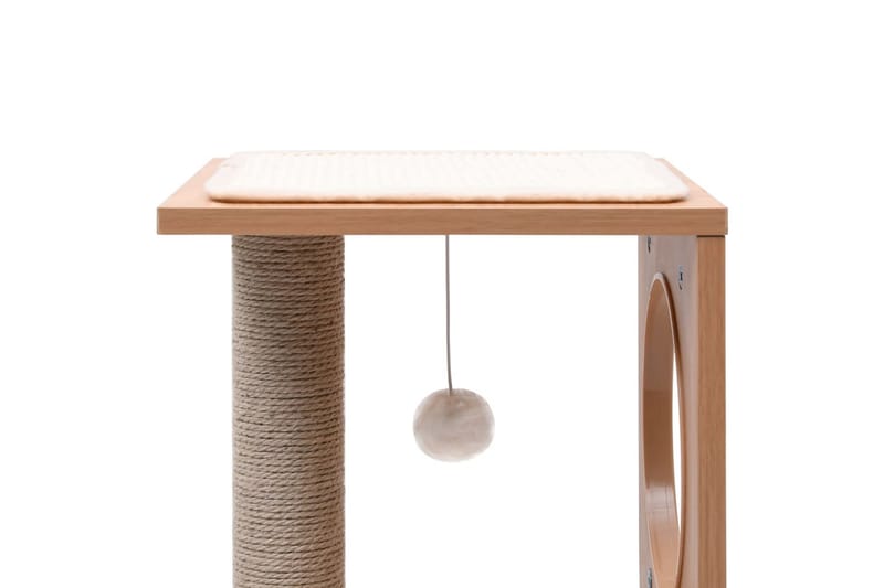 Kradsetræ Med Kradsemåtte Sisal 60 cm - Sport & fritid - Til dyrene - Kat - Kattemøbler - Kradsetræer & kradsemøbler