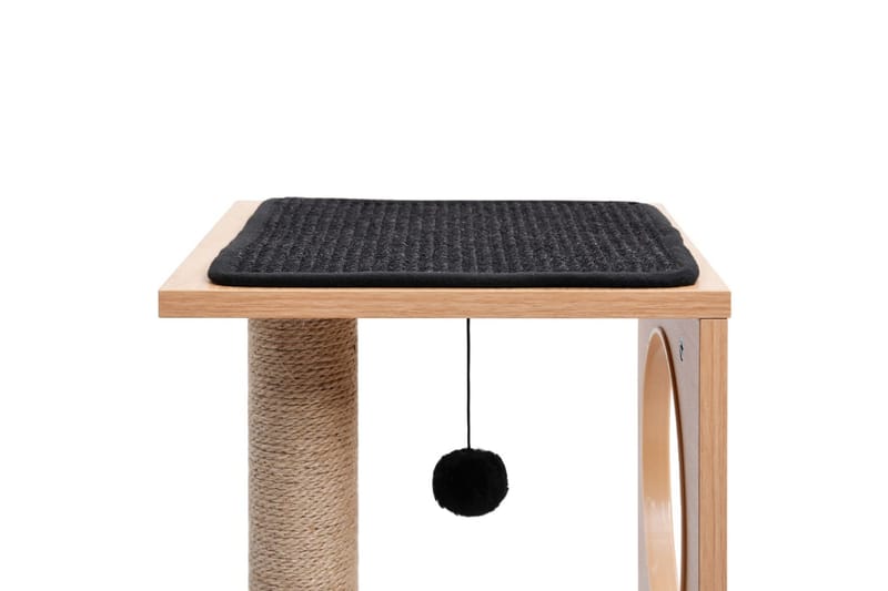 Kradsetræ Med Kradsemåtte Sisal 60 cm - Sport & fritid - Til dyrene - Kat - Kattemøbler - Kradsetræer & kradsemøbler